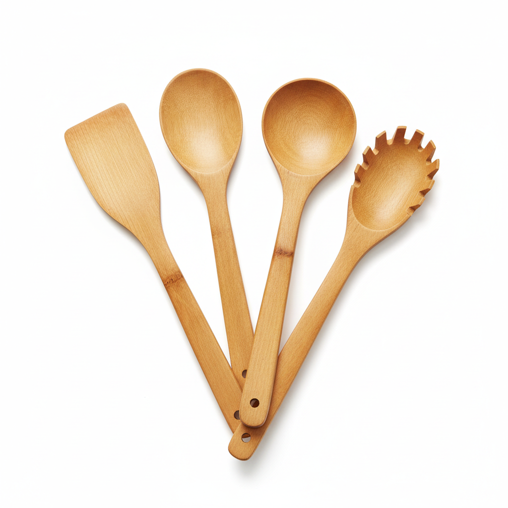Bamboo Kitchen Utensil Set