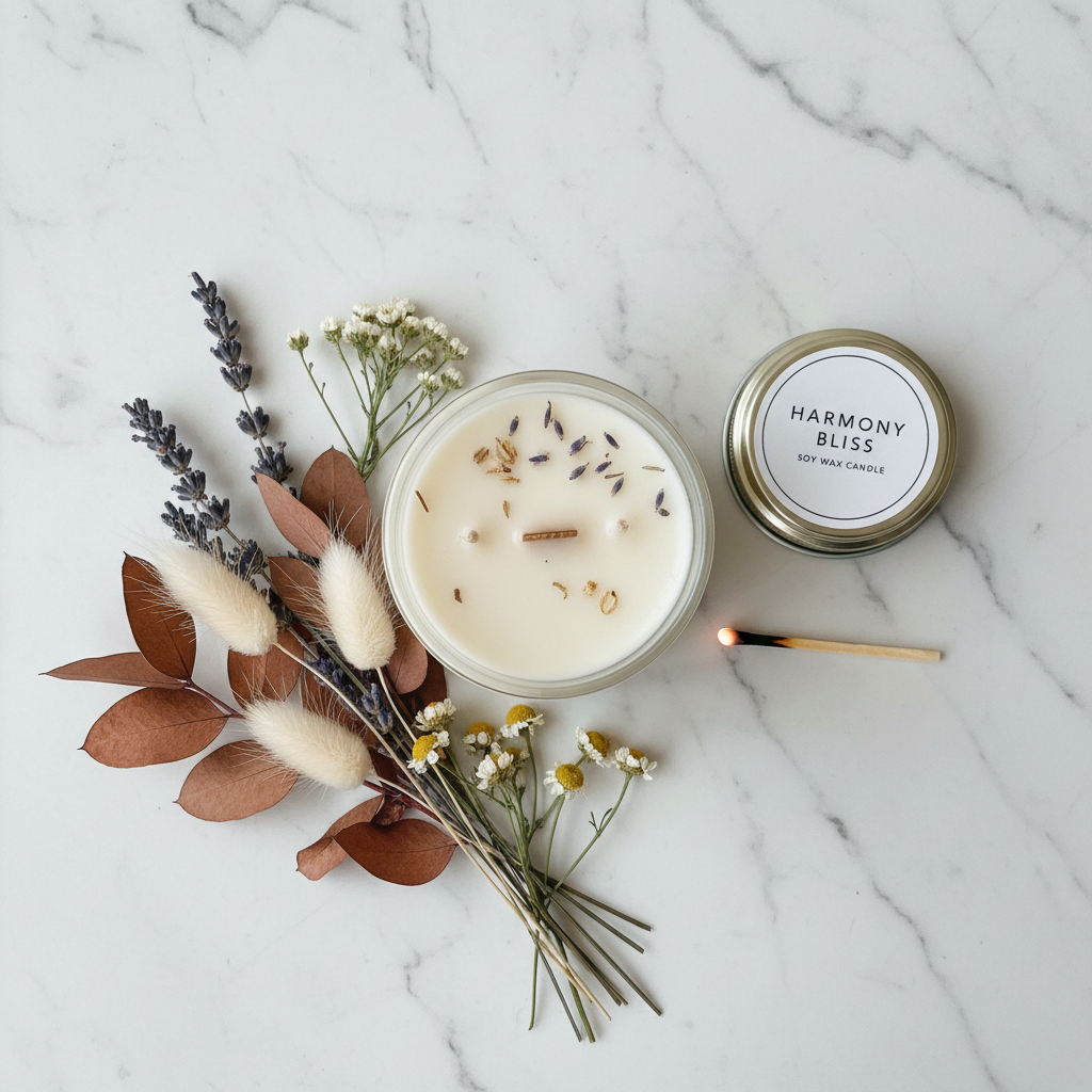 Scented Soy Wax Candle